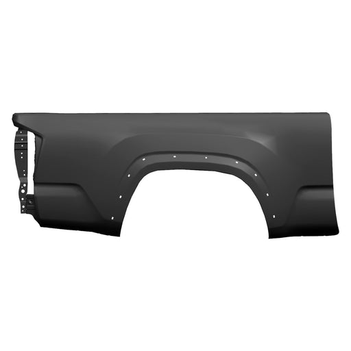 2016-2023 Toyota Tacoma Passenger Side Truck Bed Panel W/Wheel Opening Mouldings 6 Foot Bed Outer Panel Assy - TO1757109-Partify-Painted-Replacement-Body-Parts