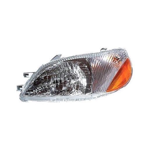 2000-2002 Toyota Echo Driver Side Headlight Assembly Composite - TO2502134-Partify-Painted-Replacement-Body-Parts