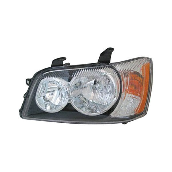 2001-2003 Toyota Highlander Driver Side Headlight Assembly W/O Bulbs Composite - TO2502141-Partify-Painted-Replacement-Body-Parts