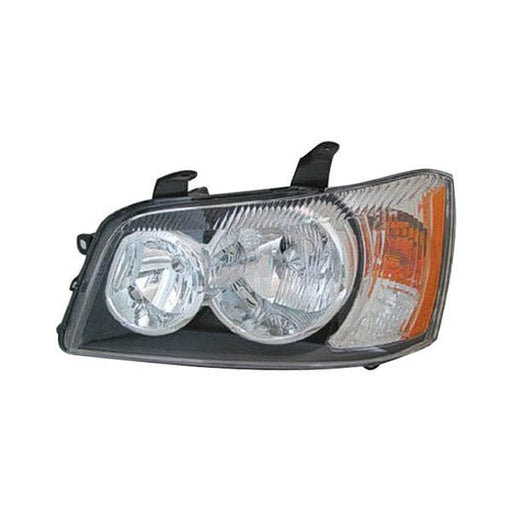 2001-2003 Toyota Highlander Driver Side Headlight Assembly W/O Bulbs Composite - TO2502141-Partify-Painted-Replacement-Body-Parts