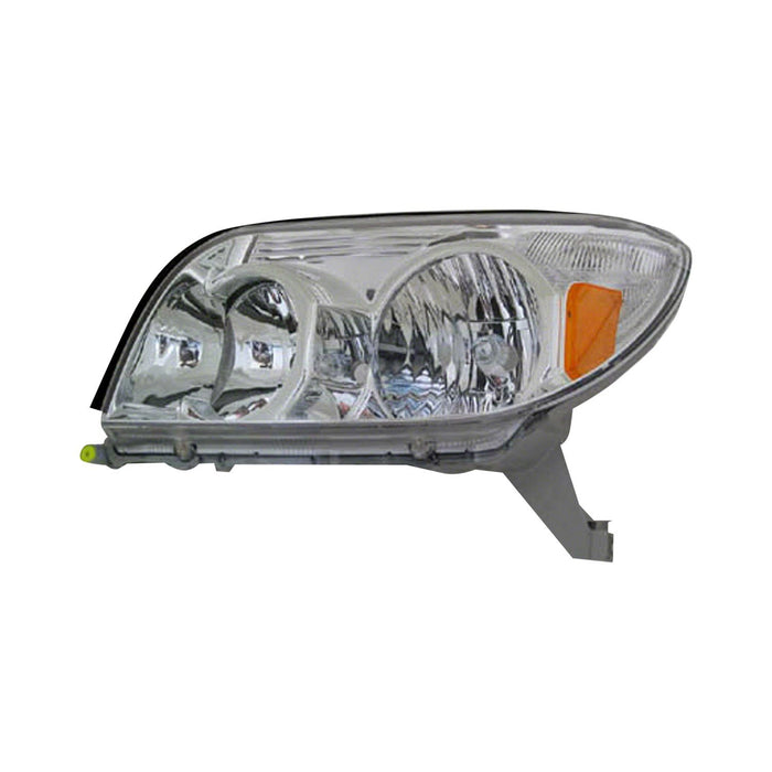 2003-2005 Toyota 4Runner Driver Side Headlight Assembly Includes Park/Marker Lamps W/Bright Bezel Composite - TO2502146-Partify-Painted-Replacement-Body-Parts