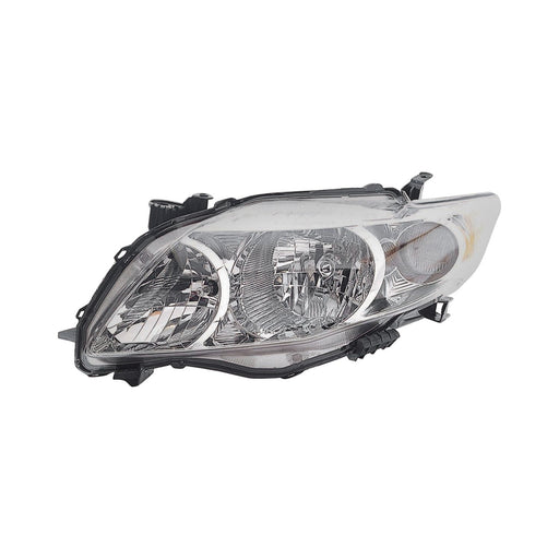 2009-2010 Toyota Corolla Base/CE/LE/XLE Driver Side Headlight Assembly Composite - TO2502182-Partify-Painted-Replacement-Body-Parts