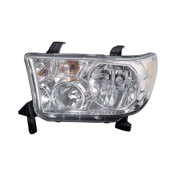 2009-2013 Toyota Tundra Driver Side Headlight Assembly W/Level Adjuster Composite - TO2502194-Partify-Painted-Replacement-Body-Parts