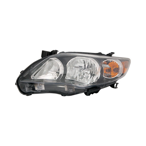 2011-2013 Toyota Corolla S/XRS Driver Side Headlight Assembly Canada Built Composite - TO2502204-Partify-Painted-Replacement-Body-Parts