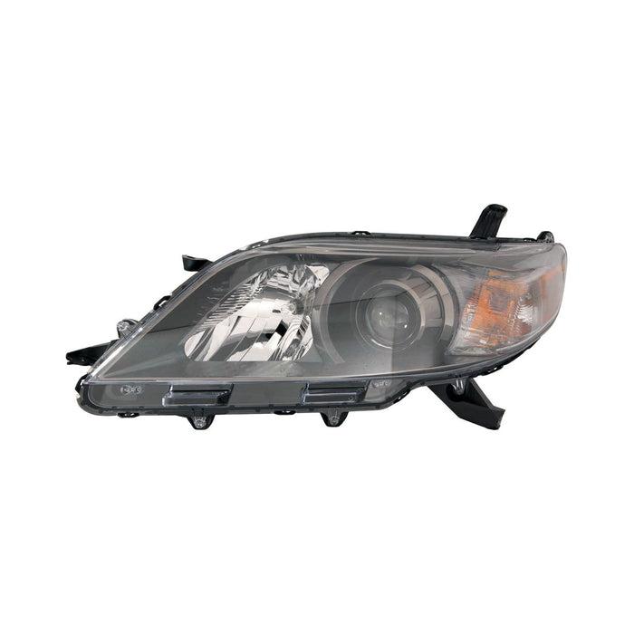 2011-2014 Toyota Sienna SE Driver Side Headlight Assembly Halogen Composite - TO2502207-Partify-Painted-Replacement-Body-Parts