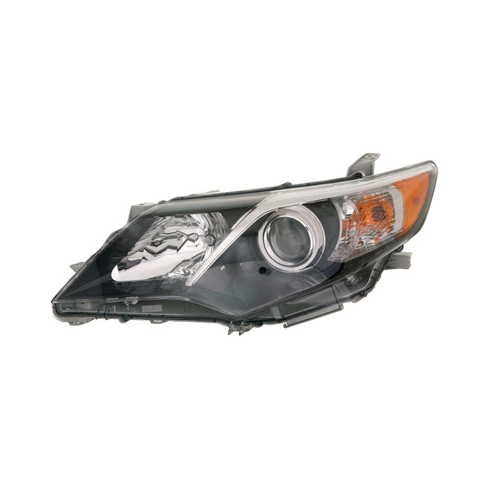 2012-2014 Toyota Camry SE/SE Sport Driver Side Headlight Assembly Halogen Composite - TO2502212-Partify-Painted-Replacement-Body-Parts