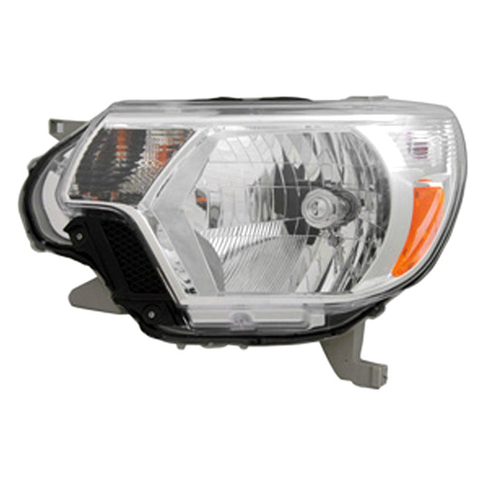 2012-2015 Toyota Tacoma Driver Side Headlight Assembly Composite - TO2502213-Partify-Painted-Replacement-Body-Parts