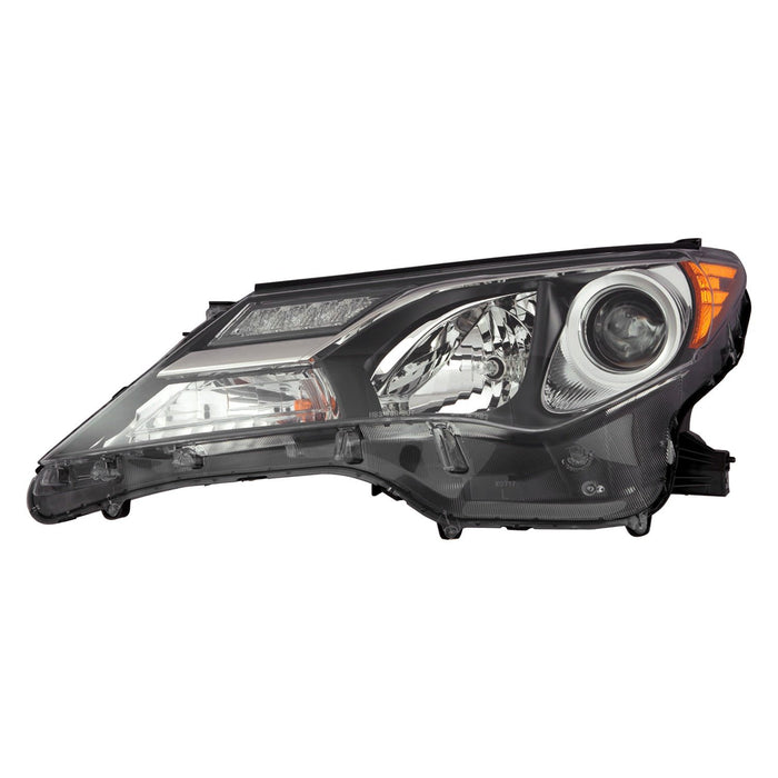 2013-2015 Toyota RAV4 Driver Side Headlight Assembly North America Built Composite - TO2502217-Partify-Painted-Replacement-Body-Parts