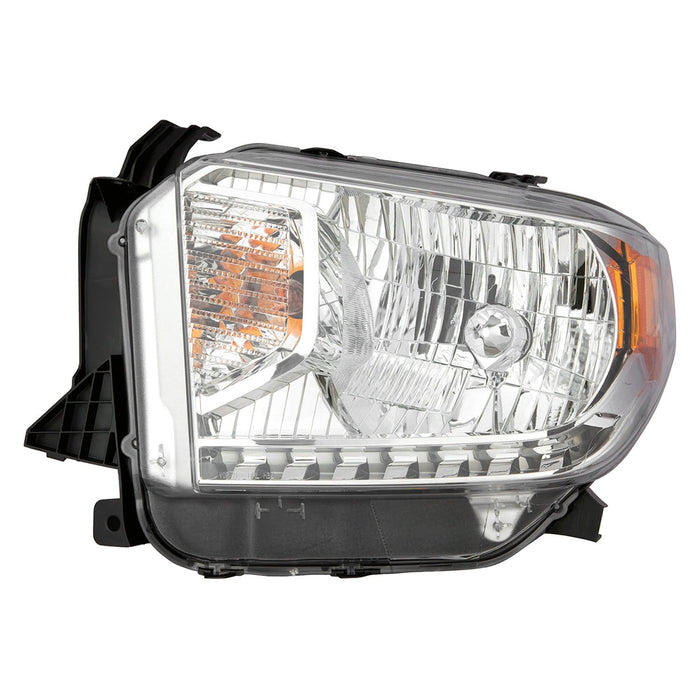 2014-2017 Toyota Tundra Limited/SR/SR5 Driver Side Headlight Assembly Halogen W/Level Adjuster Composite - TO2502219-Partify-Painted-Replacement-Body-Parts