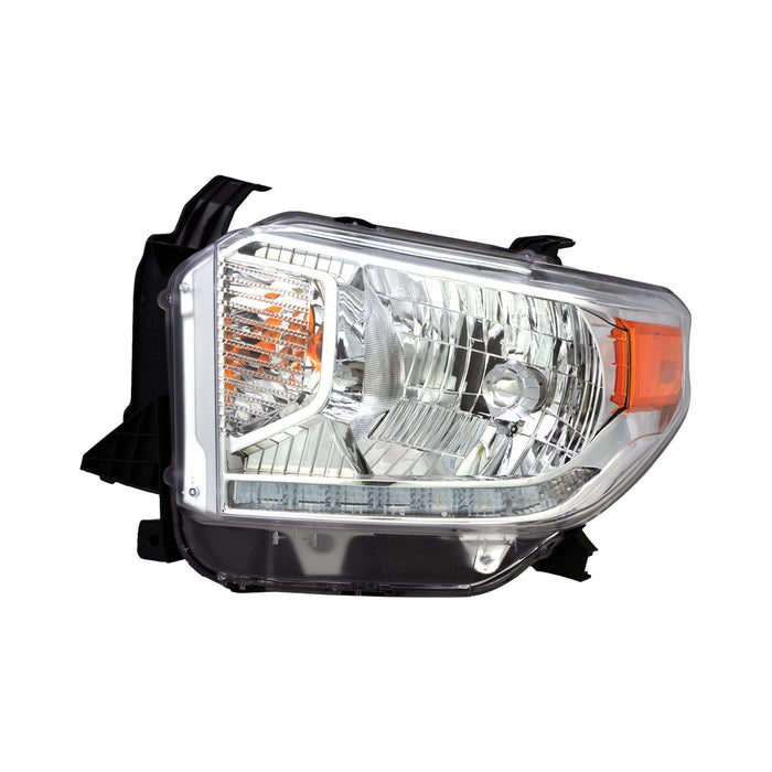 2014-2017 Toyota Tundra 1794 Edition/Platinum Driver Side Headlight Assembly Halogen Led Daytime Running Lights Composite - TO2502220-Partify-Painted-Replacement-Body-Parts