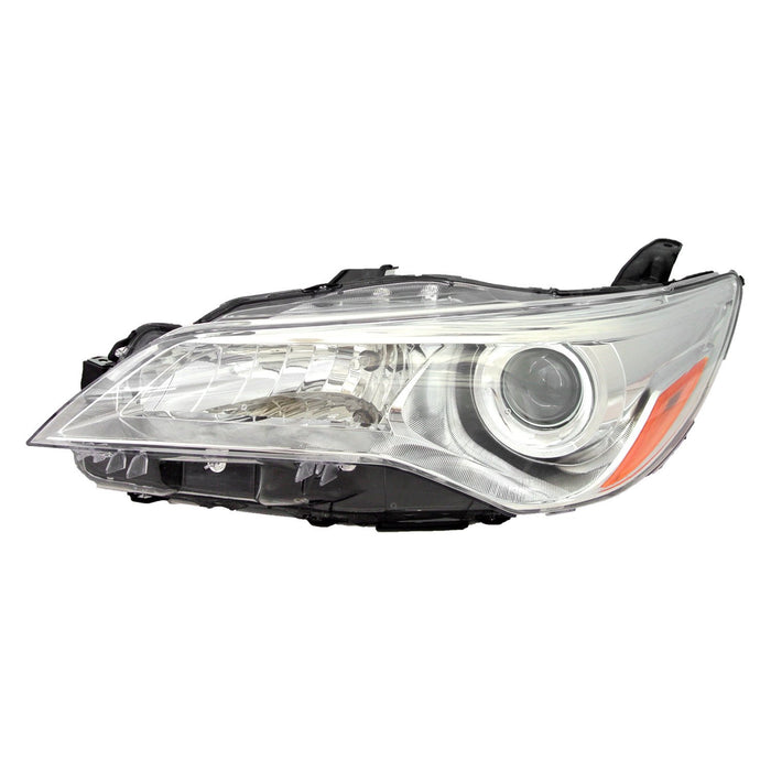 2015-2017 Toyota Camry Hybrid LE/Hybrid XLE/LE/XLE Driver Side Headlight Assembly Halogen Composite - TO2502222-Partify-Painted-Replacement-Body-Parts