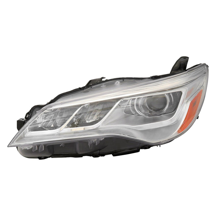2015-2017 Toyota Camry XLE Driver Side Headlight Assembly Led Composite - TO2502223-Partify-Painted-Replacement-Body-Parts