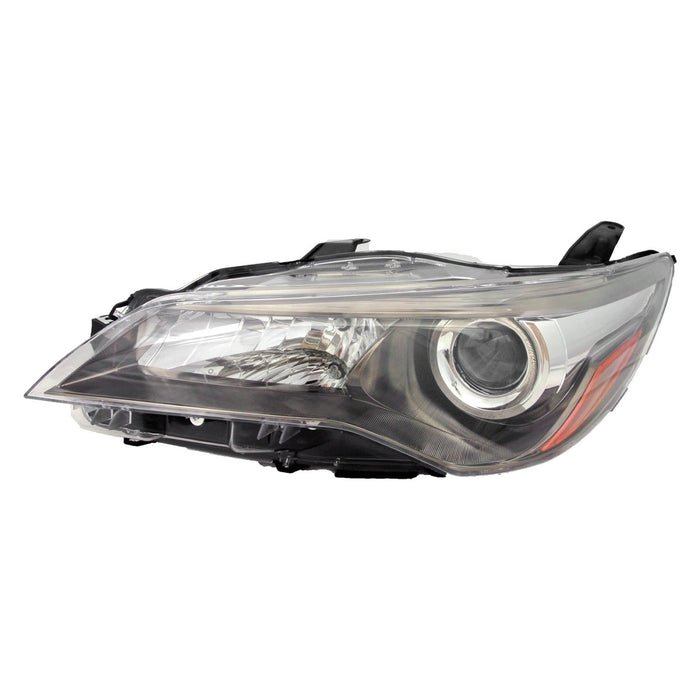 2015-2017 Toyota Camry Hybrid SE/SE/Special Edition/XLE Driver Side Headlight Assembly Halogen Projector Type Composite - TO2502224-Partify-Painted-Replacement-Body-Parts