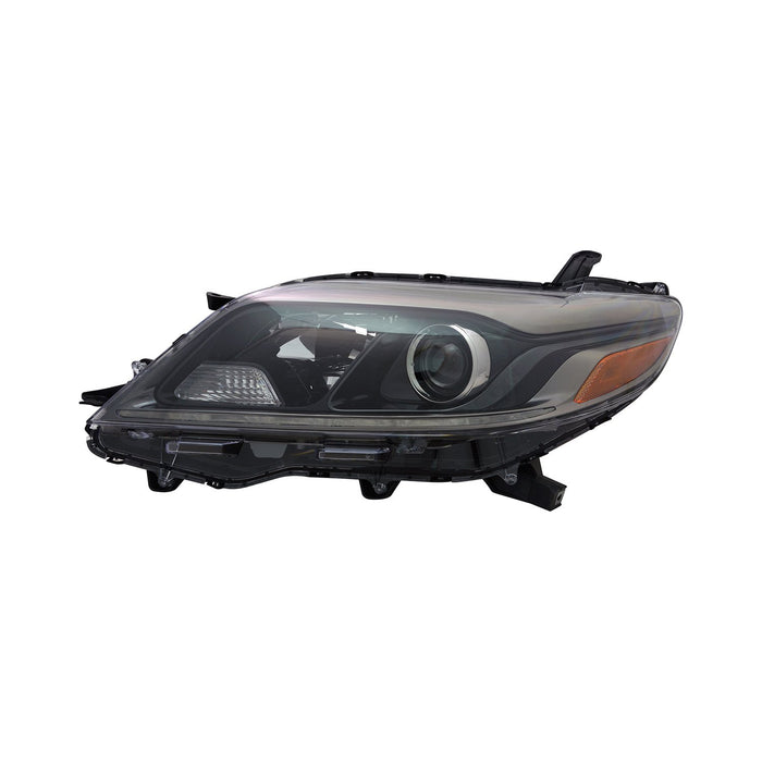2015-2019 Toyota Sienna SE Driver Side Headlight Assembly Halogen W/Led Drl Composite - TO2502231-Partify-Painted-Replacement-Body-Parts
