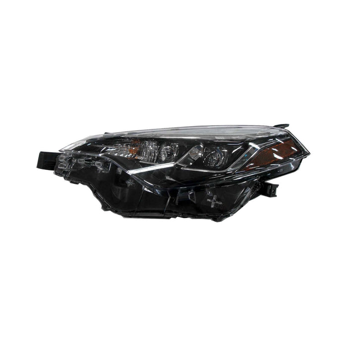 2017-2019 Toyota Corolla SE/XLE/XSE Driver Side Headlight Assembly Multi-Led W/Led Accent Composite - TO2502250-Partify-Painted-Replacement-Body-Parts