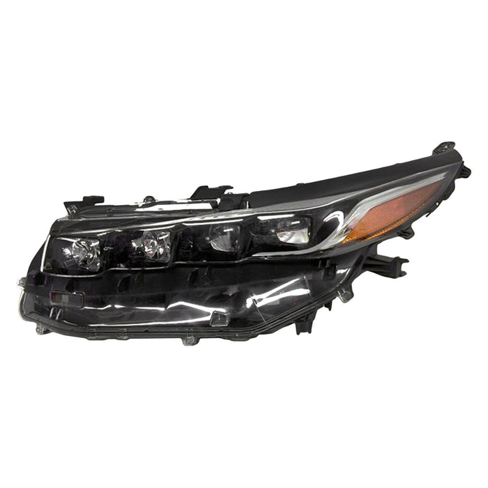 2017-2019 Toyota Prius Prime Driver Side Headlight Assembly Composite - TO2502252-Partify-Painted-Replacement-Body-Parts