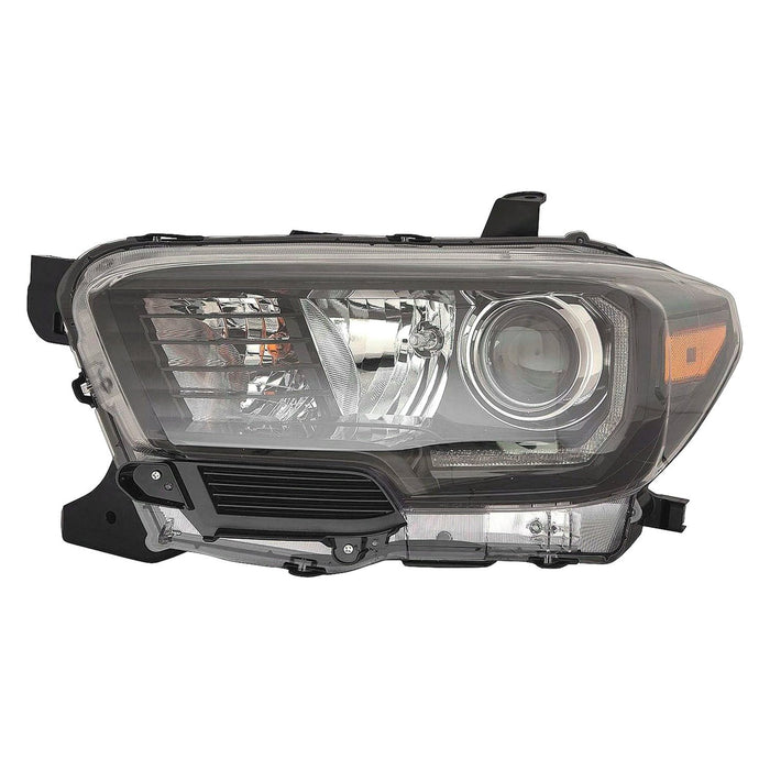 2017-2019 Toyota Tacoma Driver Side Headlight Assembly W/Led Drl W/Led Fog Lamps Composite - TO2502254-Partify-Painted-Replacement-Body-Parts