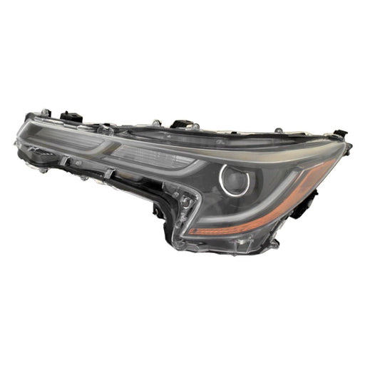 2019 Toyota Corolla Driver Side Headlight Assembly W/O Adaptive Headlamps Composite Hatchback - TO2502272-Partify-Painted-Replacement-Body-Parts