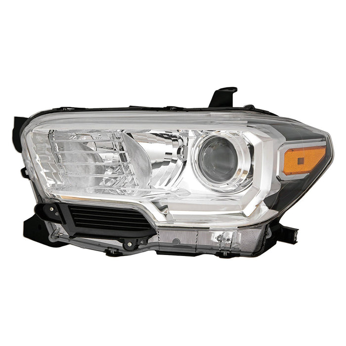 2019-2023 Toyota Tacoma Driver Side Headlight Assembly W/O Led Daytime Running Lamps W/Fog Lamps Composite - TO2502276-Partify-Painted-Replacement-Body-Parts