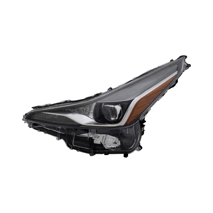 2019-2022 Toyota Prius Driver Side Headlight Assembly W/O Adaptive Headlamps W/O Fog Lamps Composite - TO2502280-Partify-Painted-Replacement-Body-Parts