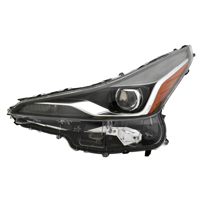 2019-2022 Toyota Prius Driver Side Headlight Assembly W/O Adaptive Headlamps W/Fog Lamps Composite - TO2502282-Partify-Painted-Replacement-Body-Parts