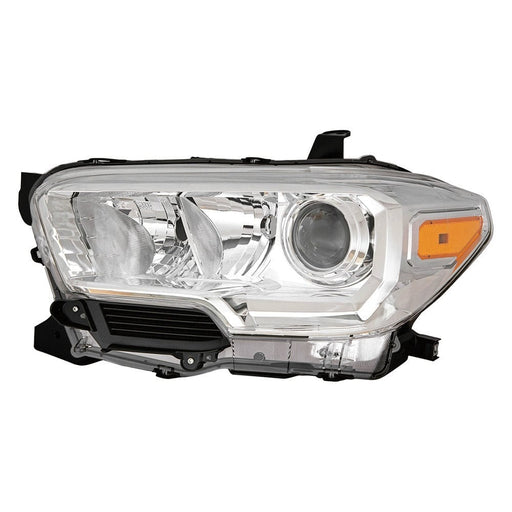 2019-2023 Toyota Tacoma Driver Side Headlight Assembly W/O Led Daytime Running Lamps W/O Fog Lamps Composite - TO2502284-Partify-Painted-Replacement-Body-Parts