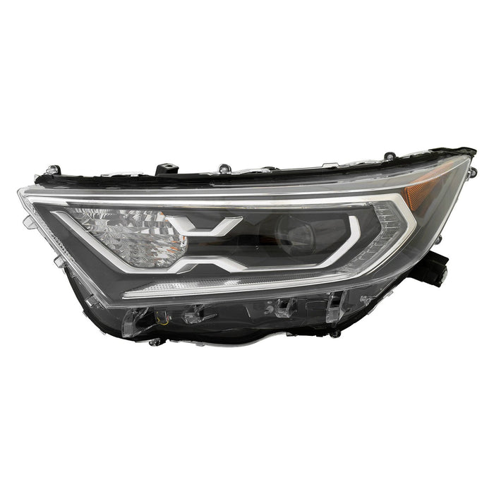 2019-2021 Toyota RAV4 Hybrid Limited/Hybrid XLE/Hybrid XSE Driver Side Headlight Assembly North America Built Composite - TO2502292-Partify-Painted-Replacement-Body-Parts