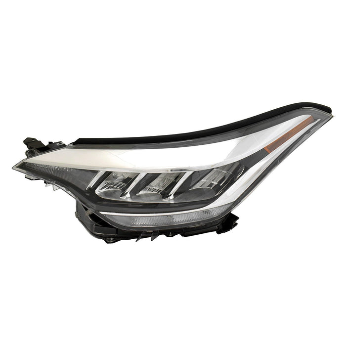2020-2022 Toyota C-HR Driver Side Headlight Assembly W/O Adaptive Headlamps Turkey Built Composite - TO2502298-Partify-Painted-Replacement-Body-Parts