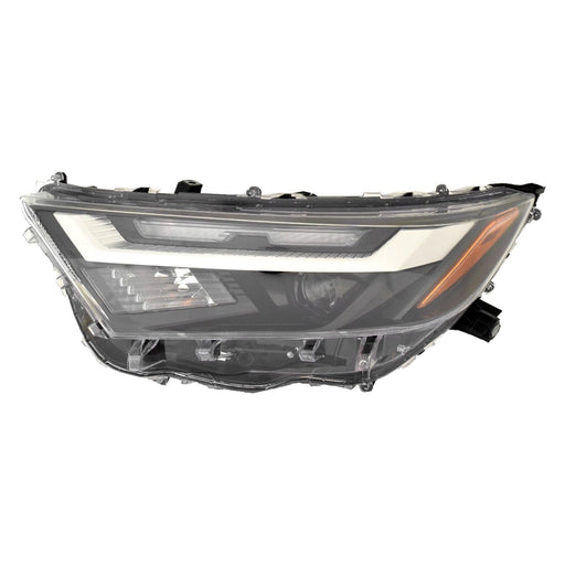 2022-2024 Toyota RAV4 Adventure/Hybrid LE/LE/Trail/TRD Off-Road/XLE/XLE Premium Driver Side Headlight Assembly Led W/Bulb Signal Lamp Composite - TO2502314-Partify-Painted-Replacement-Body-Parts
