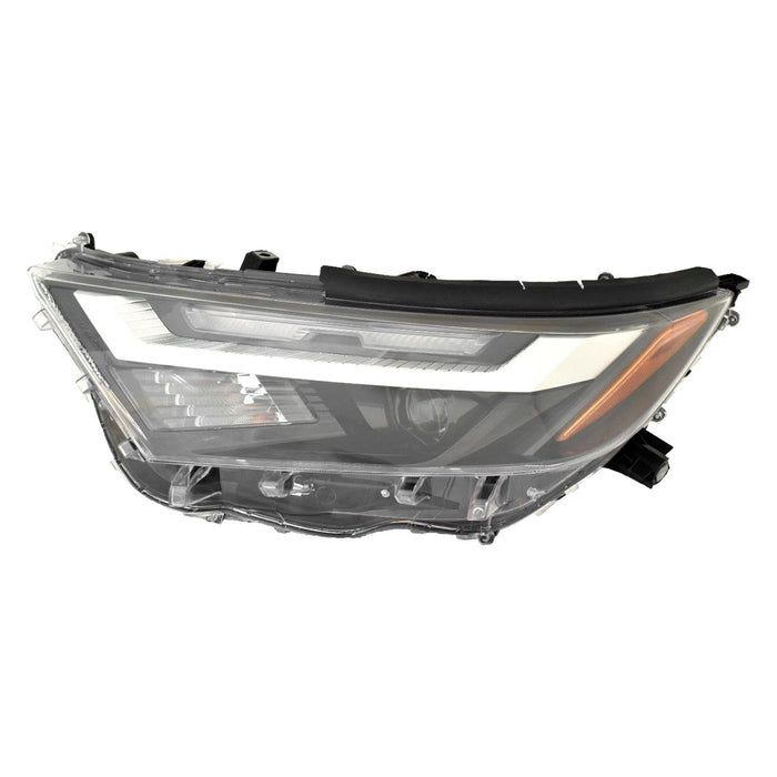 2022-2024 Toyota RAV4 Hybrid LE/Hybrid Woodland Edition/Hybrid XLE/Hybrid XLE Premium Driver Side Headlight Assembly Composite - TO2502316-Partify-Painted-Replacement-Body-Parts