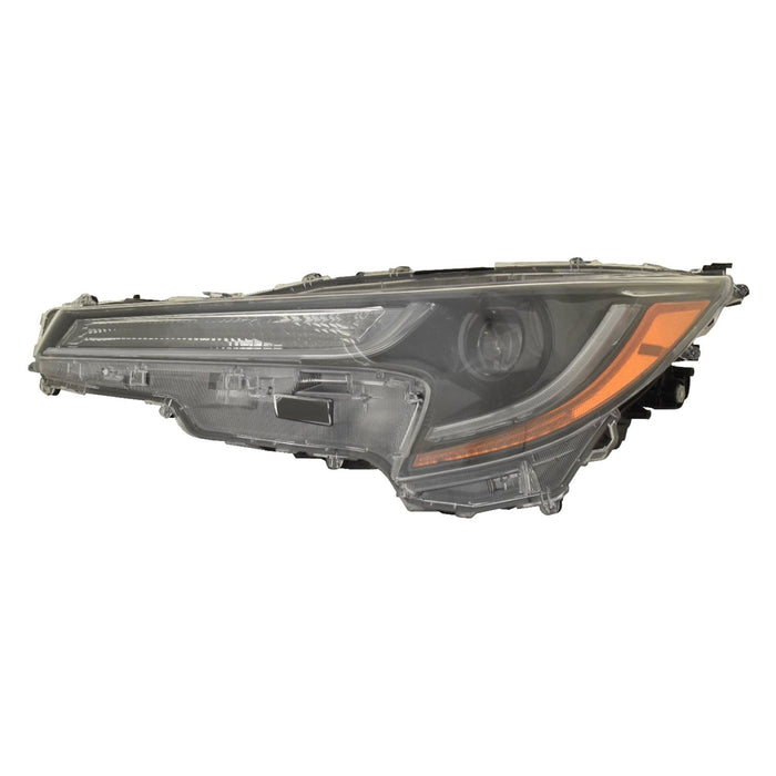 2024 Toyota Corolla Driver Side Headlight Assembly Japan Built W/O Accent Lighting Composite - TO2502338-Partify-Painted-Replacement-Body-Parts