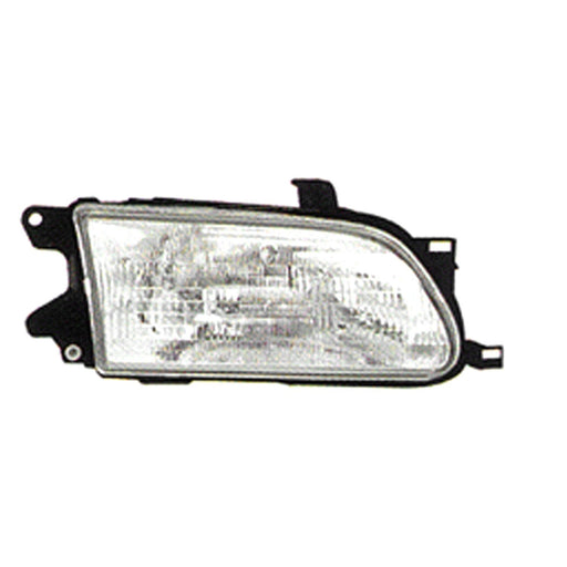 1995-1996 Toyota Tercel Passenger Side Headlight Assembly Composite - TO2503111-Partify-Painted-Replacement-Body-Parts