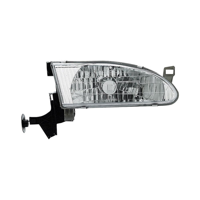 1998-2000 Toyota Corolla Passenger Side Headlight Assembly Composite - TO2503121-Partify-Painted-Replacement-Body-Parts