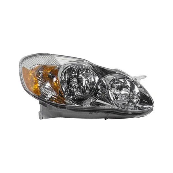 2003-2008 Toyota Matrix Passenger Side Headlight Assembly Composite - TO2503140-Partify-Painted-Replacement-Body-Parts