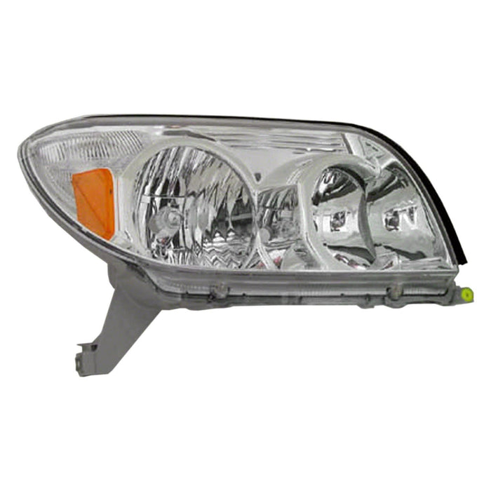 2003-2005 Toyota 4Runner Passenger Side Headlight Assembly Includes Park/Marker Lamps W/Bright Bezel Composite - TO2503146-Partify-Painted-Replacement-Body-Parts
