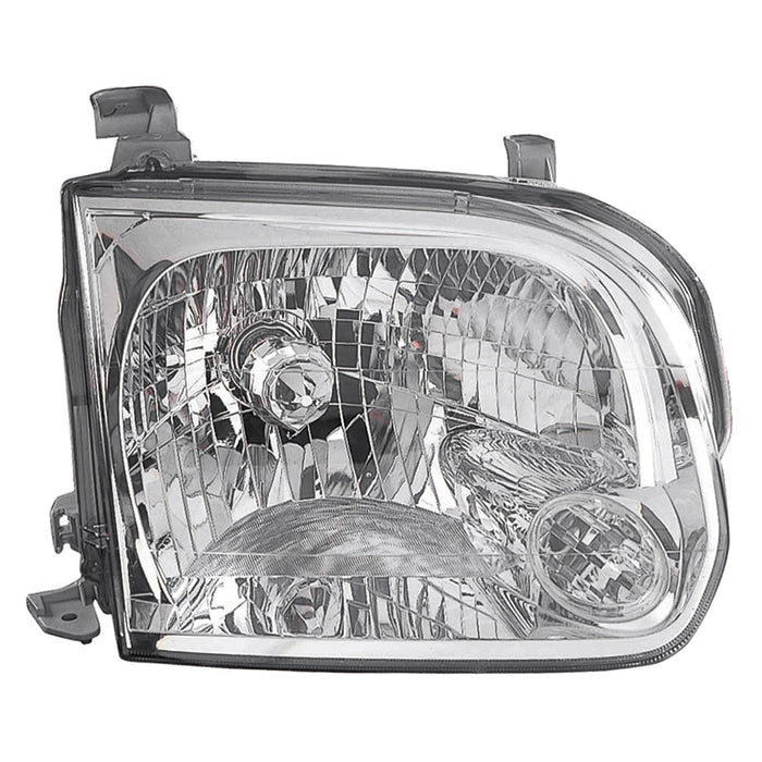 2005-2007 Toyota Sequoia/Tundra Passenger Side Headlight Assembly Composite Crew Cab Pickup - TO2503158-Partify-Painted-Replacement-Body-Parts