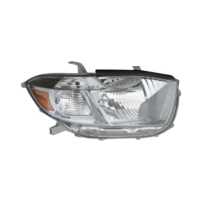 2008-2010 Toyota Highlander Sport/Sport Premium Passenger Side Headlight Assembly Japan Built Composite - TO2503177-Partify-Painted-Replacement-Body-Parts