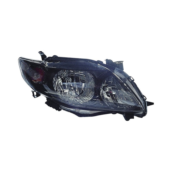 2009-2010 Toyota Corolla S/XRS Passenger Side Headlight Assembly Composite - TO2503183-Partify-Painted-Replacement-Body-Parts