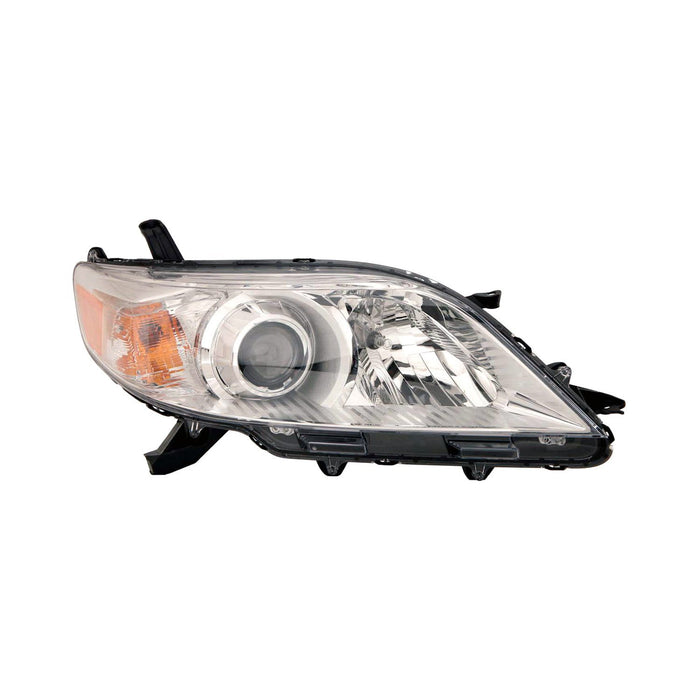 2011-2020 Toyota Sienna Base/L/LE/Limited/XLE Passenger Side Headlight Assembly Halogen W/O Led Drl Composite - TO2503199-Partify-Painted-Replacement-Body-Parts