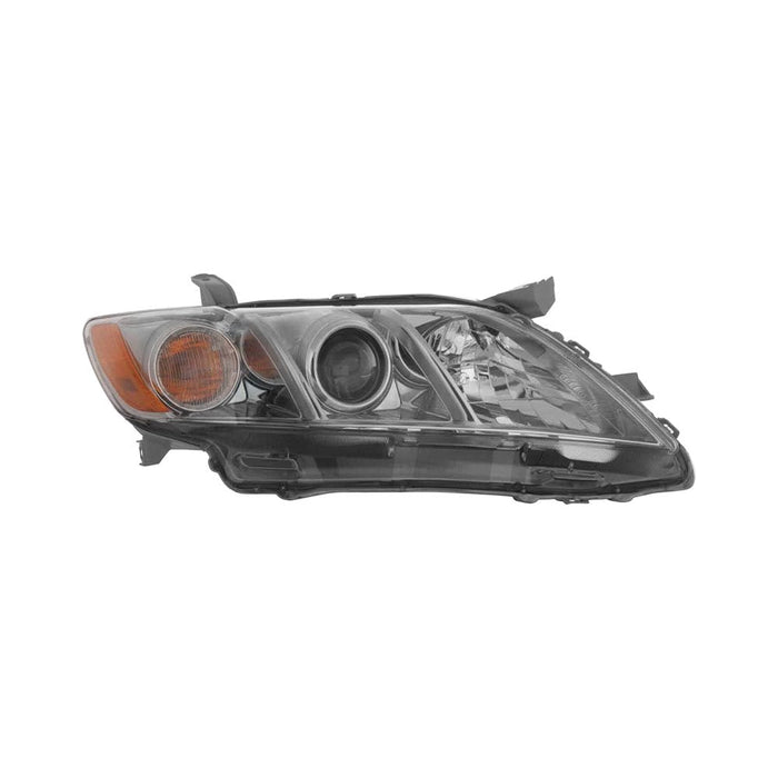 2007-2009 Toyota Camry Hybrid Passenger Side Headlight Assembly Usa Built Composite - TO2503200-Partify-Painted-Replacement-Body-Parts