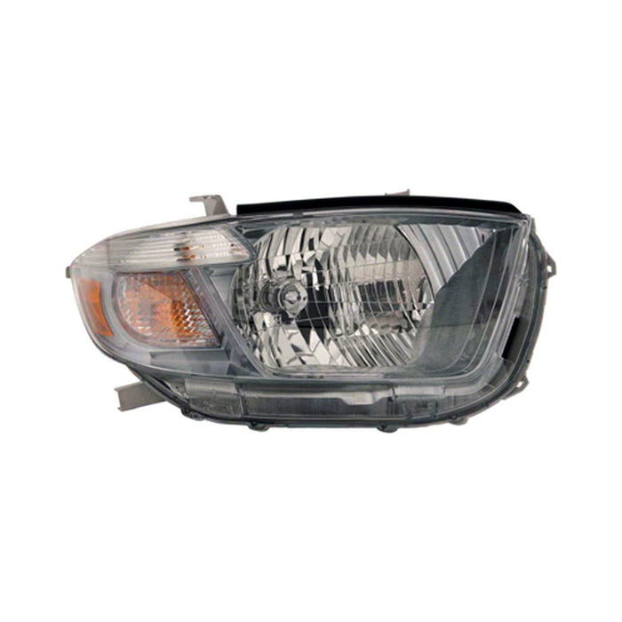 2010 Toyota Highlander Sport/Sport Premium Passenger Side Headlight Assembly Usa Built Composite - TO2503202-Partify-Painted-Replacement-Body-Parts