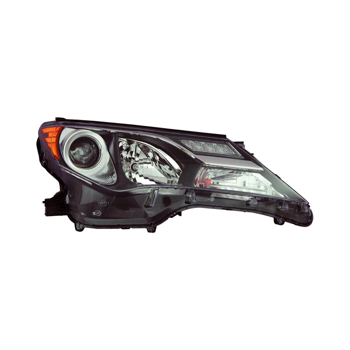 2013-2015 Toyota RAV4 Passenger Side Headlight Assembly North America Built Composite - TO2503217-Partify-Painted-Replacement-Body-Parts