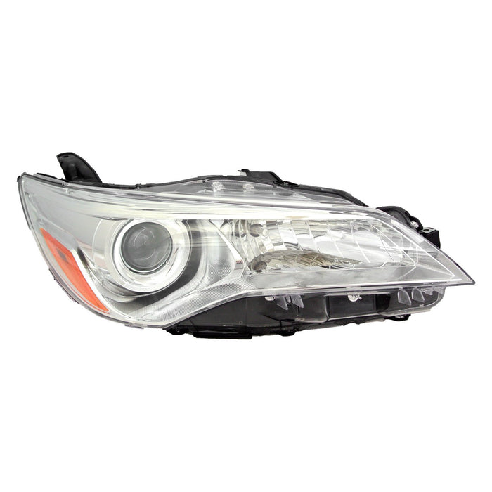 2015-2017 Toyota Camry Hybrid LE/Hybrid XLE/LE/XLE Passenger Side Headlight Assembly Halogen Composite - TO2503222-Partify-Painted-Replacement-Body-Parts