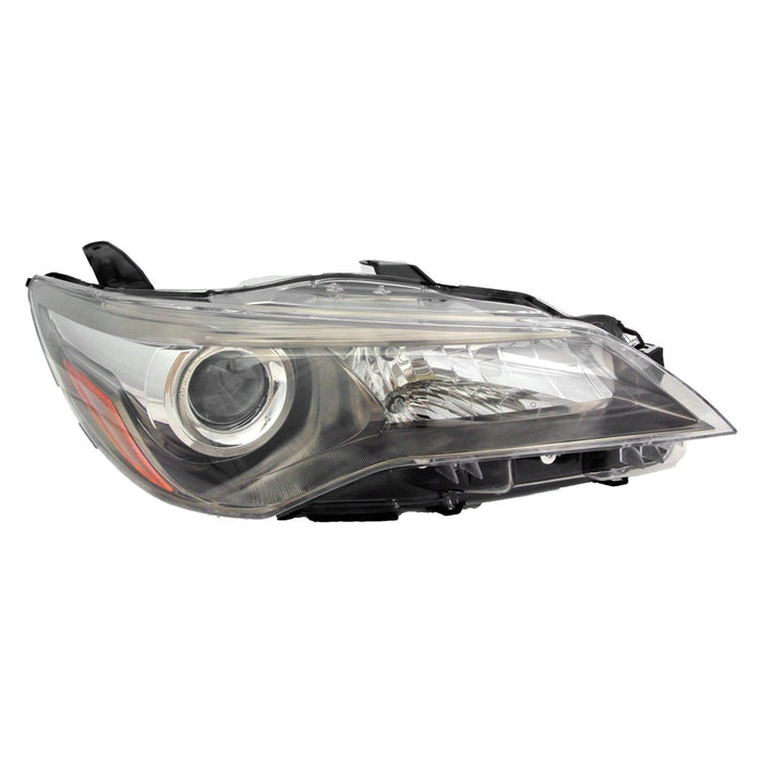 2015-2017 Toyota Camry Hybrid SE/SE/Special Edition/XLE Passenger Side Headlight Assembly Halogen Projector Type Composite - TO2503224-Partify-Painted-Replacement-Body-Parts