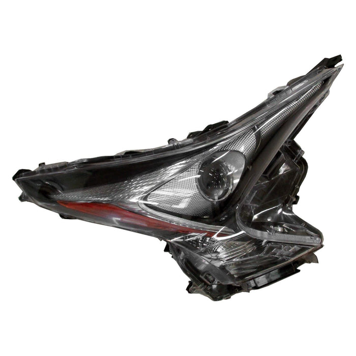 2016-2018 Toyota Prius Base/Two Eco Passenger Side Headlight Assembly W/O Fog Lamps Composite - TO2503248-Partify-Painted-Replacement-Body-Parts