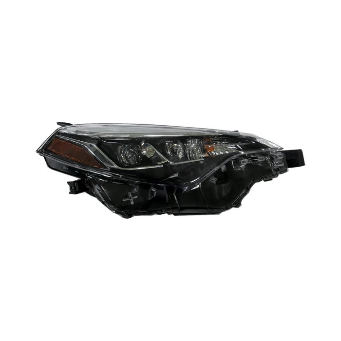 2017-2019 Toyota Corolla SE/XLE/XSE Passenger Side Headlight Assembly Multi-Led W/Led Accent Composite - TO2503250-Partify-Painted-Replacement-Body-Parts
