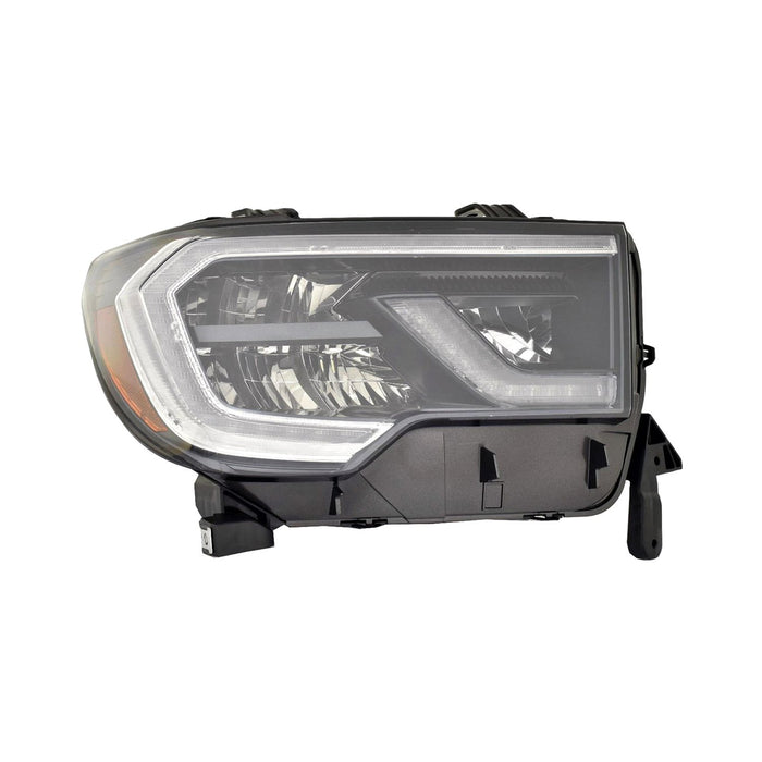 2018-2022 Toyota Sequoia Limited/SR5/TRD Pro/TRD Sport Passenger Side Headlight Assembly Composite - TO2503267-Partify-Painted-Replacement-Body-Parts