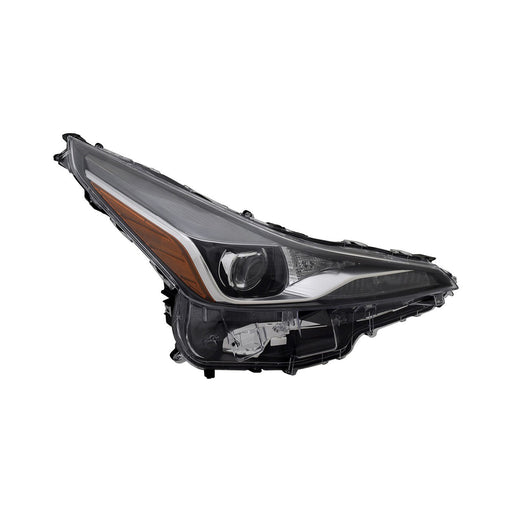 2019-2022 Toyota Prius Passenger Side Headlight Assembly W/O Adaptive Headlamps W/O Fog Lamps Composite - TO2503280-Partify-Painted-Replacement-Body-Parts