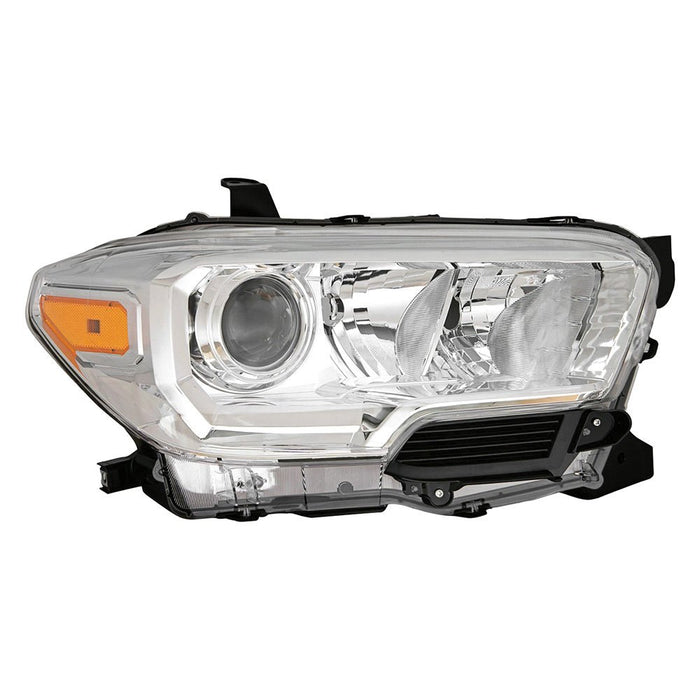2019-2023 Toyota Tacoma Passenger Side Headlight Assembly W/O Led Daytime Running Lamps W/O Fog Lamps Composite - TO2503284-Partify-Painted-Replacement-Body-Parts