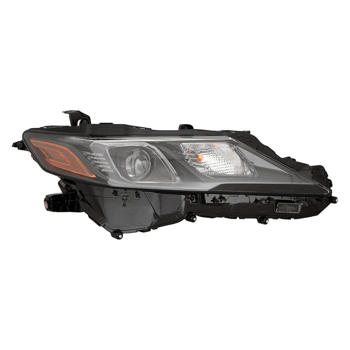 2020-2024 Toyota Camry Hybrid SE/SE/TRD/XSE Passenger Side Headlight Assembly W/O Led Signal Lamp North America Built Composite - TO2503299-Partify-Painted-Replacement-Body-Parts